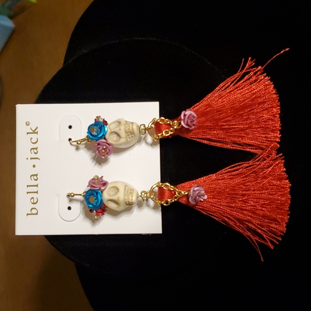 Skull Earrings Bella Jack
